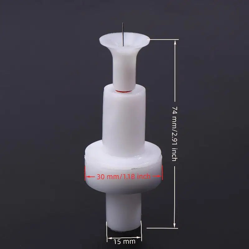 Round Gun Tip Discharge Needle Gema Powder Coating Spare Parts Nozzle Qme