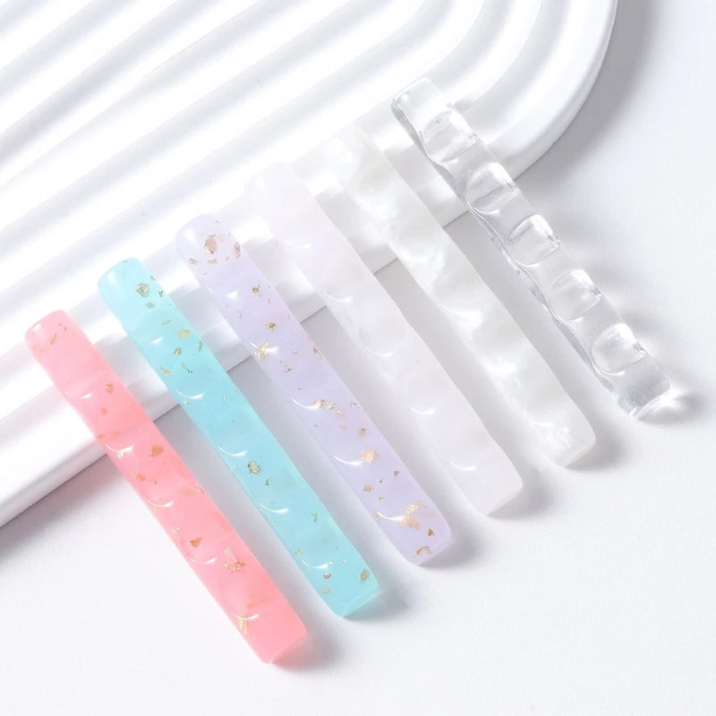 5Grid Nail Brush Holder Stand Salon Pen Rack Accessoire Brushes For Manicure Tool Acrylic Nail Art Brush Holder Carrier Storage Qme