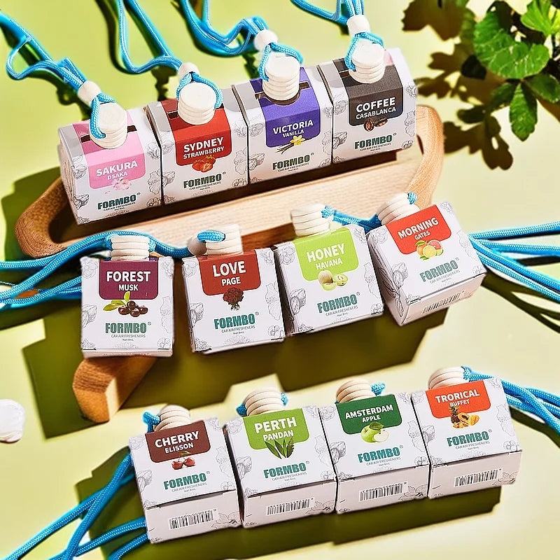 Essential Oil Car Air Freshener Lasting Fragrance Home Decoration Qme