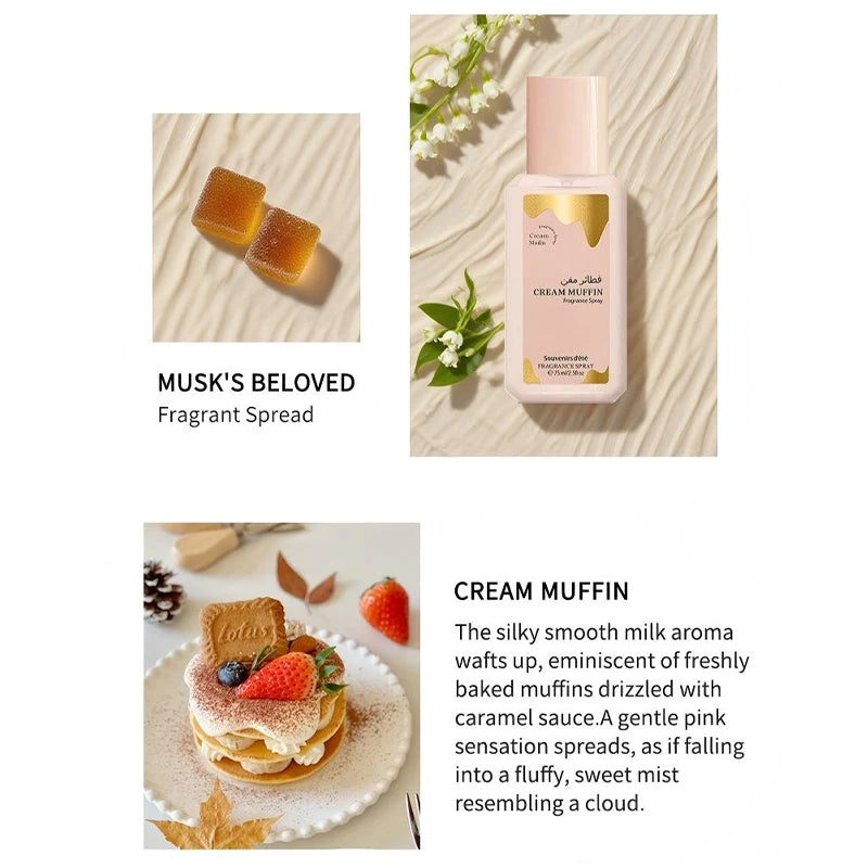 Cream Muffin Gourmet Perfume Arabic Non-alcoholic Caramel Flavor Qme
