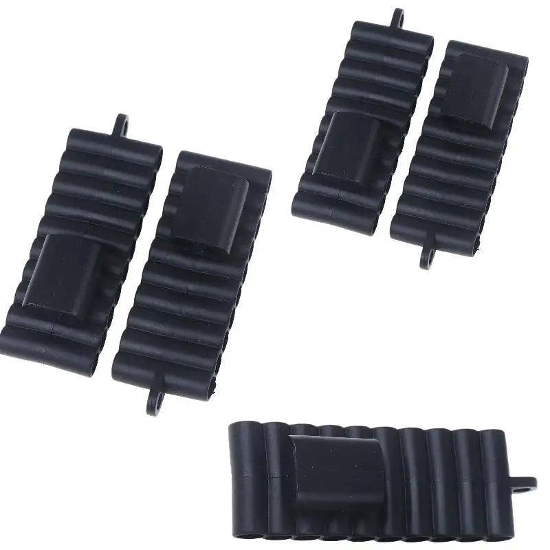 2 3 10 22 32 Holes Storage Case Screw Driver Head Drill Bits Stand Qme 22 hole Black 5pcs
