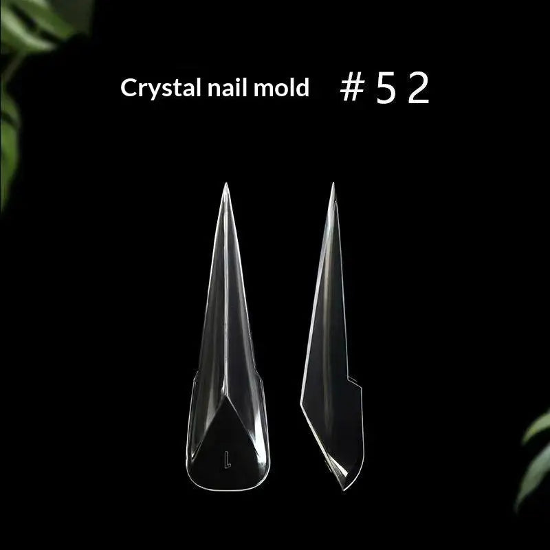 Box Mechanical Dragon Claw Nail Forms Poly Extension Gel Molds Qme