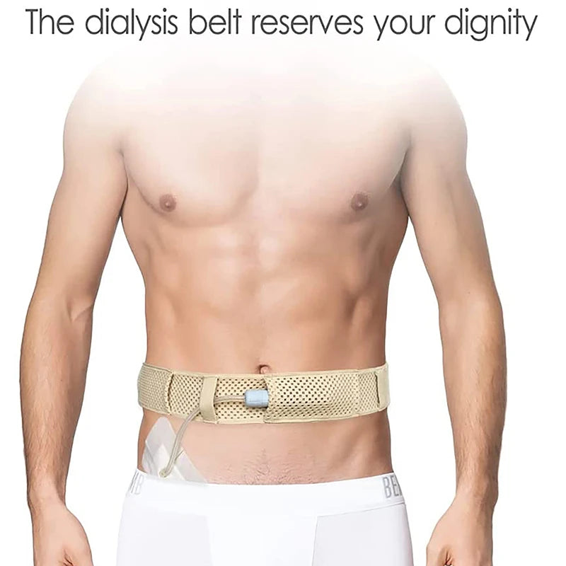 Peritoneal Dialysis Conduit Protection Belt Adjustable Abdominal Qme