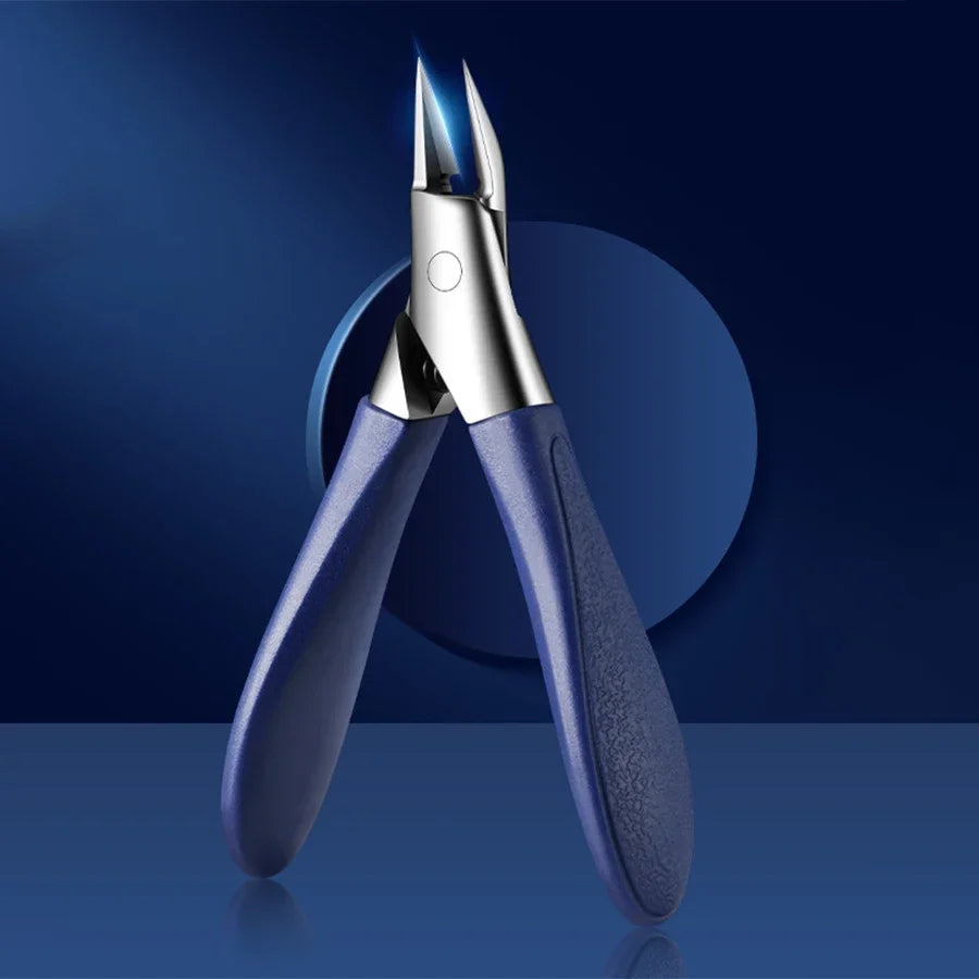 Angled Nail Clippers Ingrown Toenail Clipper Thick Nails Slant Curved Qme