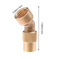 1Pc Spray Nozzle High Pressure Copper Sprayer Watering Nozzle Agricultural Garden Sprinkler Atomization Misting Spray Dispenser. Qme 1