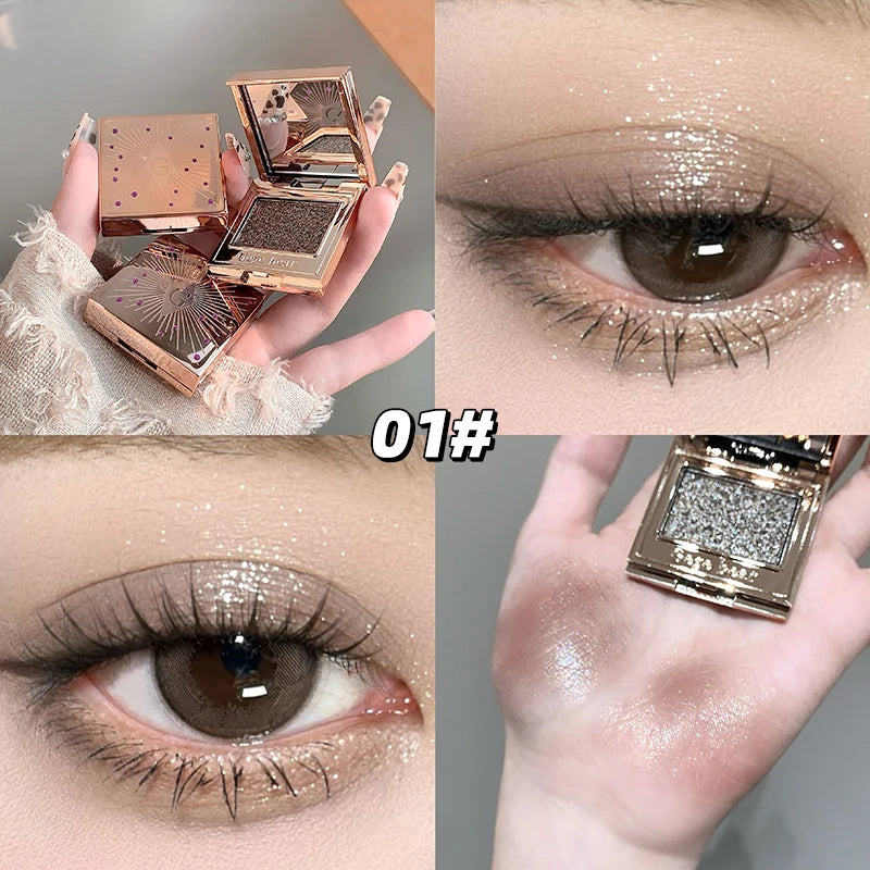 Gege Bear Shimmering Single Eyeshadow Palette Ultra Pigmented Qme GX2066-1