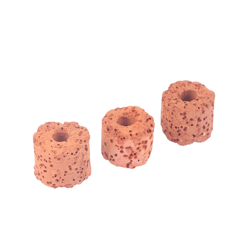 10Pcs Plant Ring Aquarium Fixed Watertank Filter Weightsholder Plants Fixing Tool Aquatic Media Pottery Gravityceramic Rings Qme