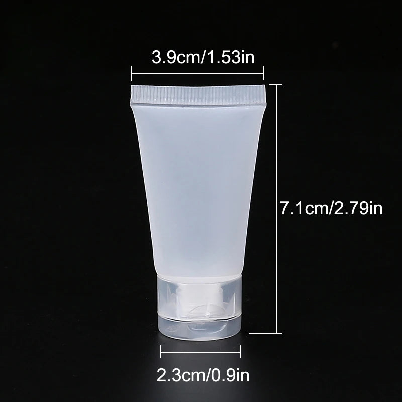 Sample Bottle Refillable Lip Gloss Cream Tube DIY Container Empty Qme