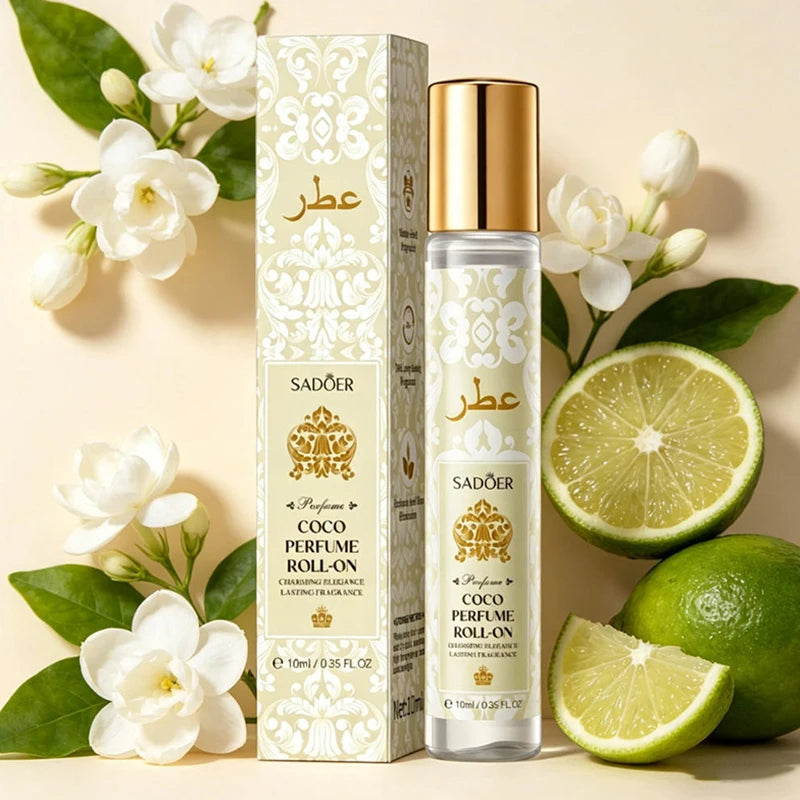 Arabian Desert Floral Roll-on Perfume Fresh Long-lasting Fragrance Qme