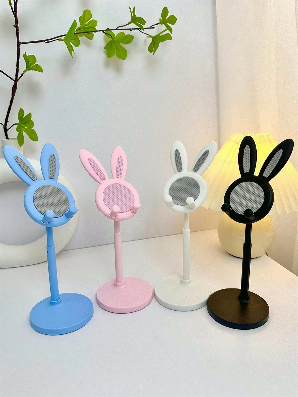 Cartoon Rabbit Desktop Phone Stand Multi-functional IPad Adjustable Qme
