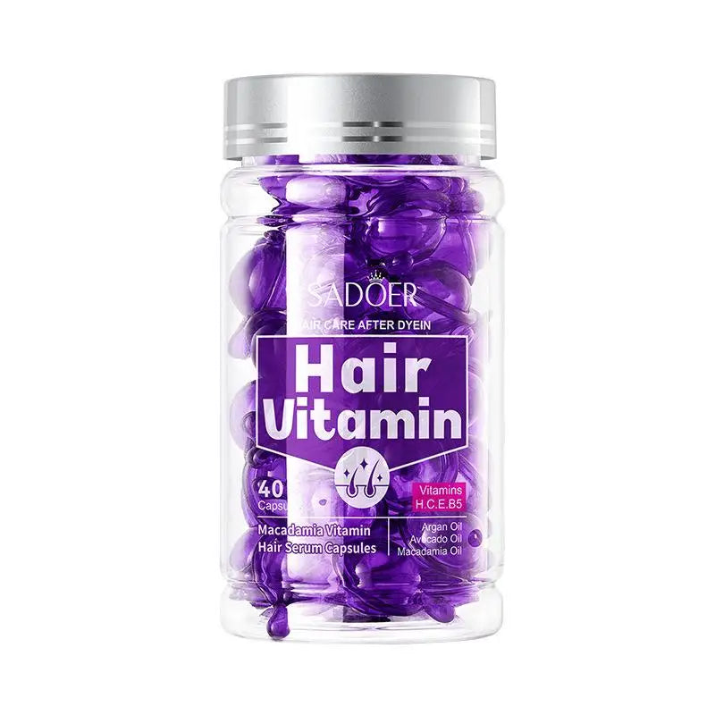 Hair Care Essence Capsules Bee-infused Women Men Oil Smooth Repair Qme D