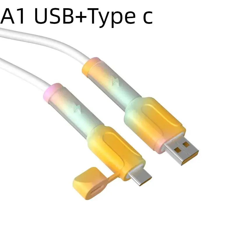 Charger Cable Protector Soft Silicone Cover C Cord Saver Practical Qme A1