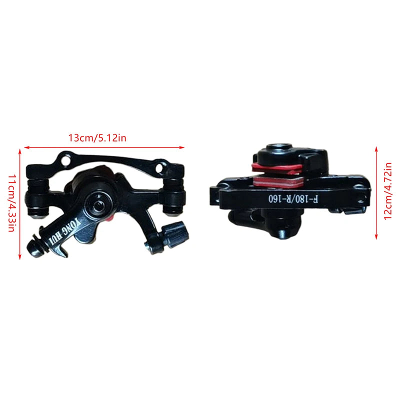 Front Rear Bike Caliper Mechanical Disc Brake Part Mountain Brakes Qme