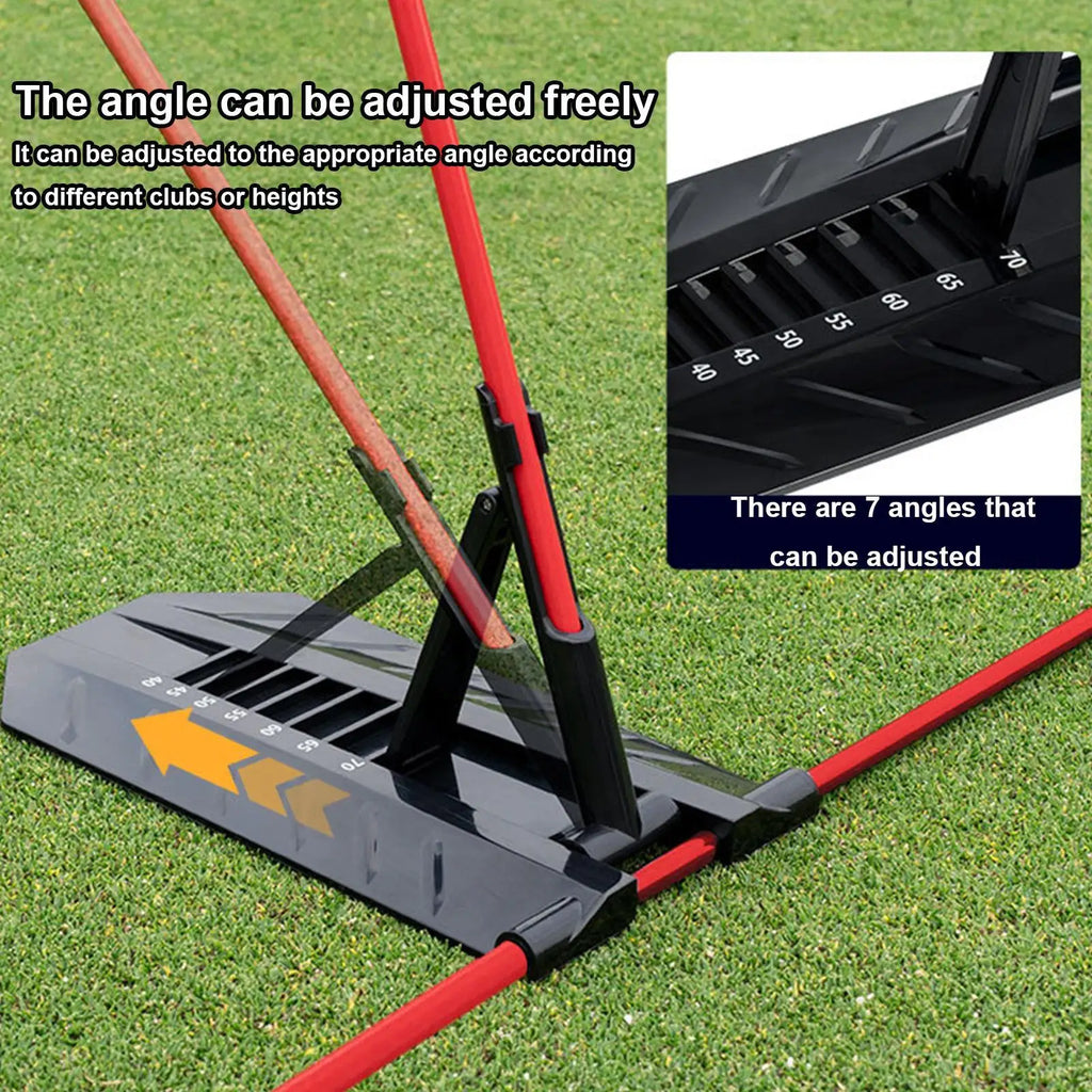 Golf Alignment Sticks Portable Multi-functional Swing Aid Sport Qme