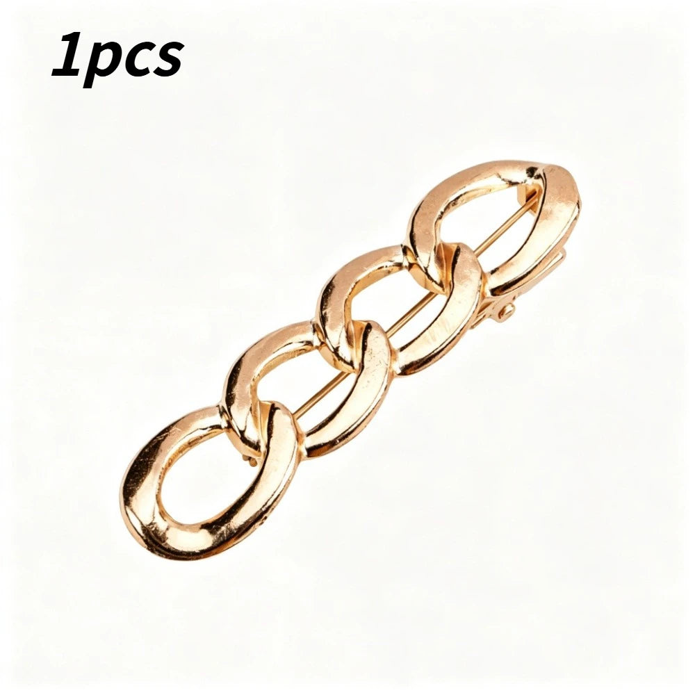 Alloy 4-in-1 No Sew Waist Adjust Buckle Snap Fastener 1/3Pcs For Jeans Dresses Sleeves Widely Fit Daily Clothing Waistbands Qme Gold 1PCS