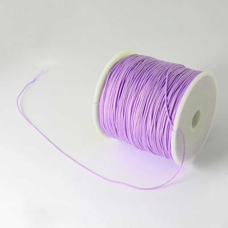 Pandahall About 150yards Rollbraided Nylon Thread Chinese Knotting