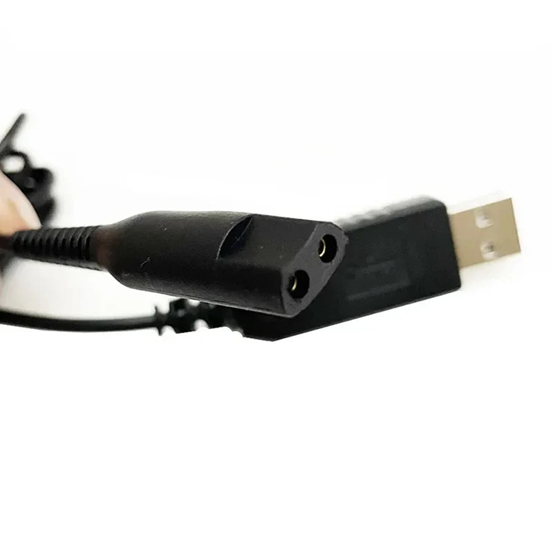 Braun Shaver Series S3 S5 S6 S7 S8 S9 12V USB Charging Cable Qme