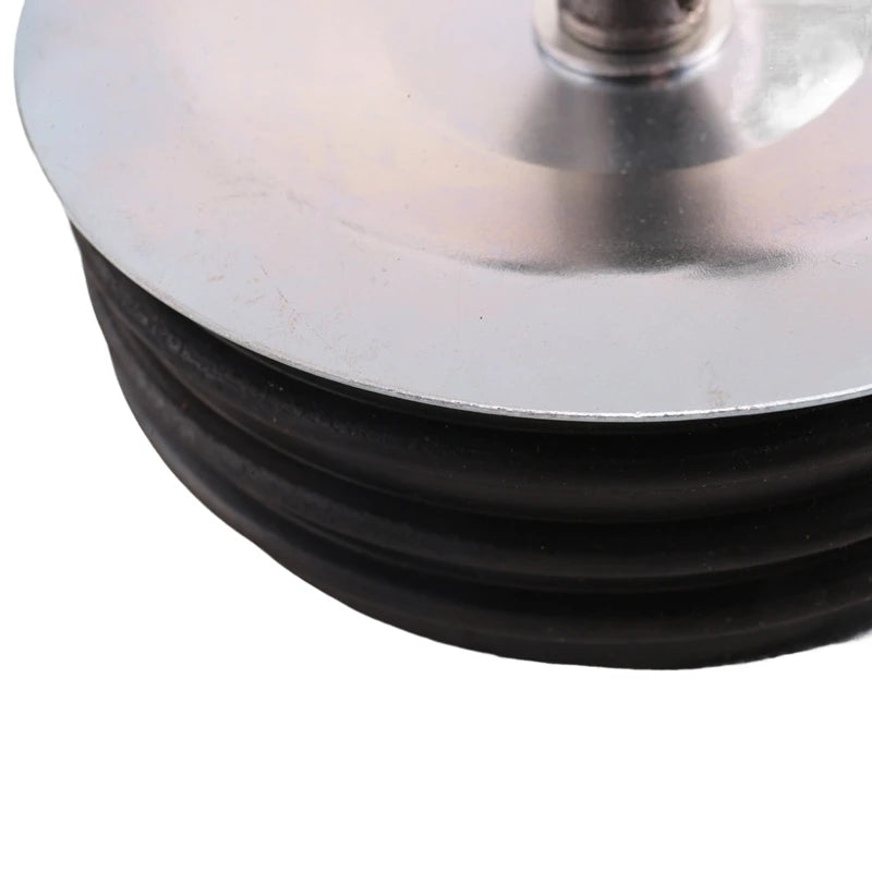 Steel Mechanical Test Plug 4Inch,Sturdy Sewer Cleanout Cap With Galvanized Screw And Wing Nut Fit For Most Pipe Sink Pool Qme