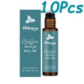 Peppermint Roller Essential Oils Portable Refreshing Fragrance Natural Comfort Massage Body Oils Roll On Relaxing Gift Women Men Qme 100ml Boxed 10ml