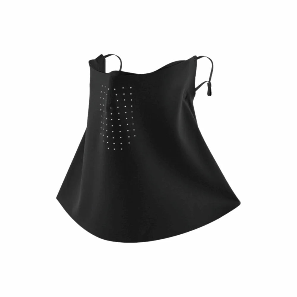 Thin Cabin-style Face Shield UV-proof Material Breathable Sunscreen Qme Black