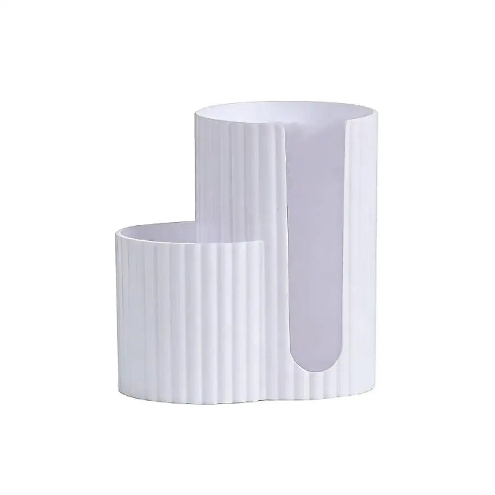Cotton Swabs Storage Box Makeup Round Pad Holder Desktop Organizer Make Up Sponges Container Nail Art Tools Makeup Supplies Qme A