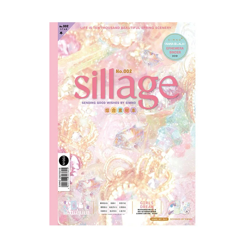 Pink Cartoon Die Cut Stickers Book - 20/64 Sheets Cute Handmade Scrapbooking Material for Phone Case & Stationery Qme A