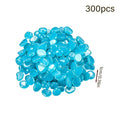 Garden Glowing Stones 300-Pieces Resin Decorative Yard Pebbles Glowing Pebble Rocks for Walkway Backyard Fairy Garden Pathway Qme 300PCS
