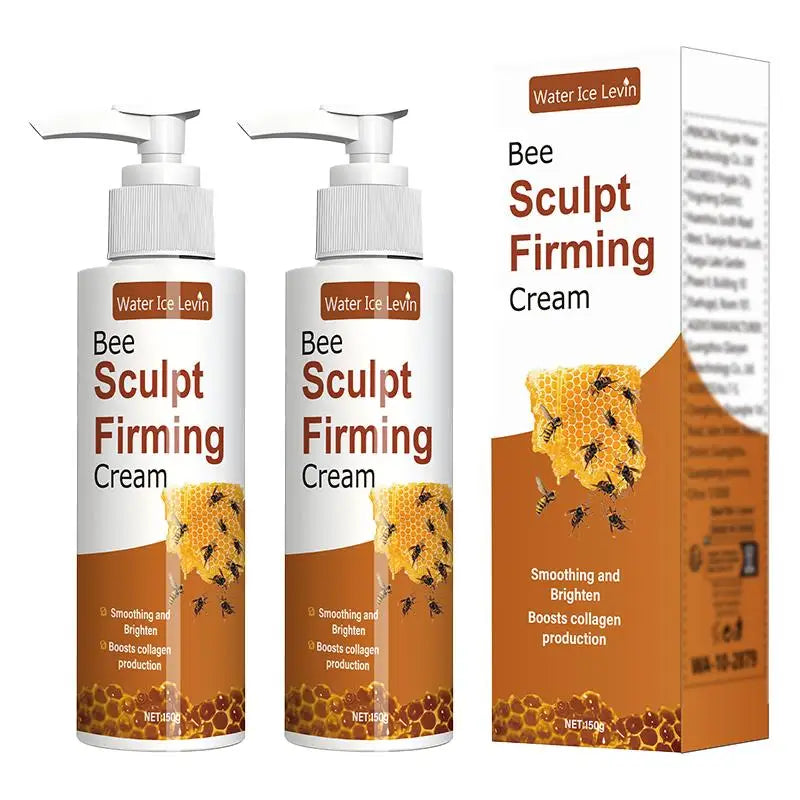 Bee Sculpt Firming Cream - Skin Tightening Cream - Reduces Fine Lines - Lifts and Moisturizes Skin with Natural Collagen Qme B