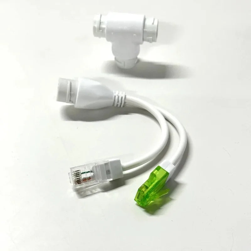 1PCS Standard POE Splitter Power Supply Module Power Separator Cable Combiner POE Splitter 1 to 2 POE Separation Qme