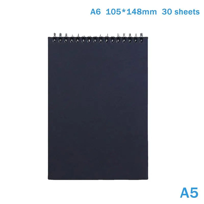30 Sheets Spiral Sketch Book Acid A4 A5 A6 8K 16K Pad Drawing Qme A6