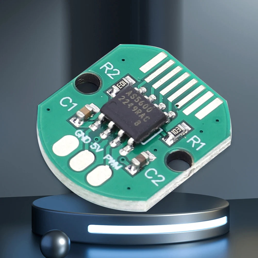AS5600 Magnetic Rotary Encoder High Precision 12-Bit Magnetic Position Sensor Encoder with 3-pin Wire for Brushless Gimbal Motor Qme
