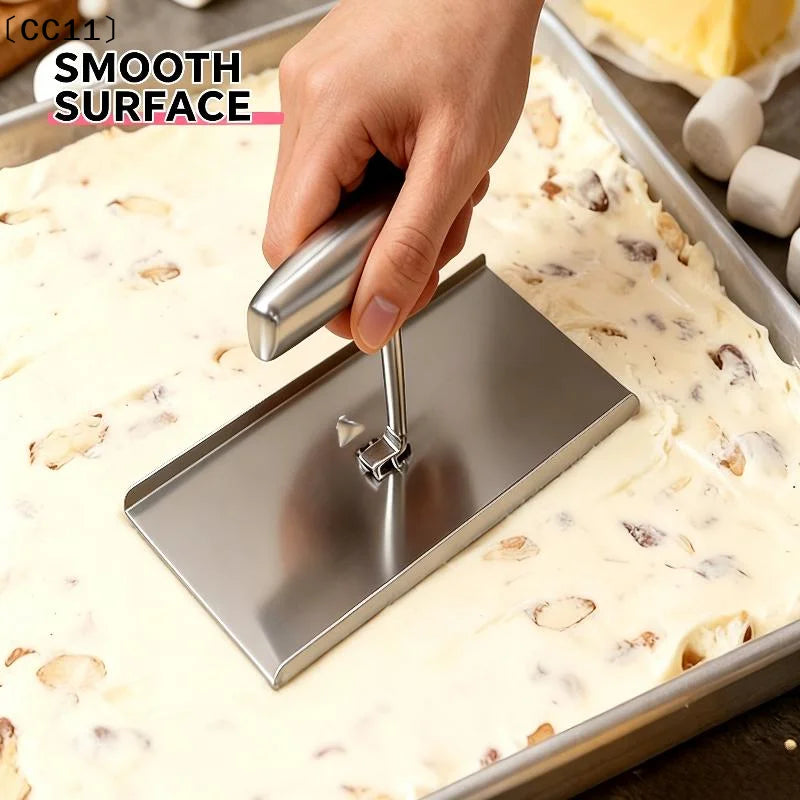 Stainless Steel Grill Press Plate Heavy Duty BBQ Meat Heat Resistant Qme