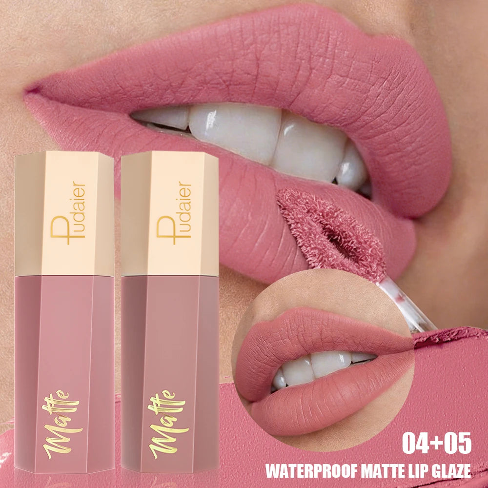 Matte Liquid Lipstick Long-lasting Waterproof Highly Pigmented Qme
