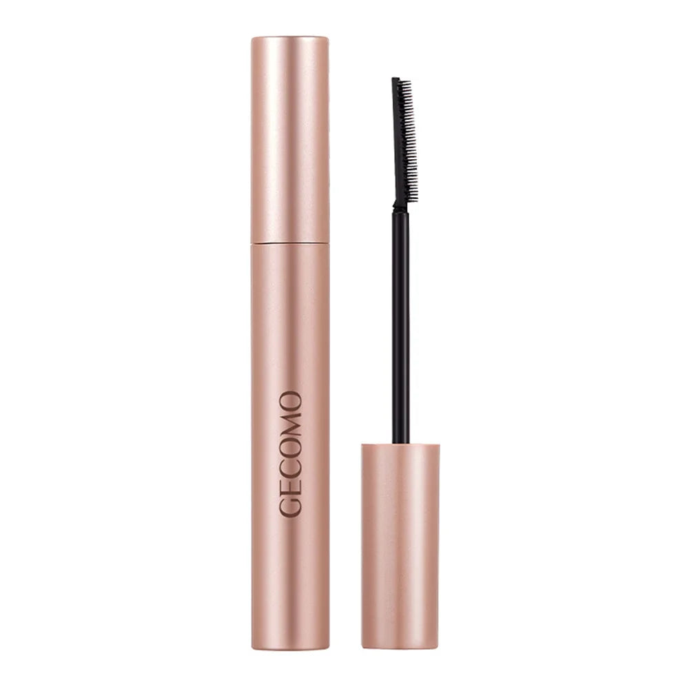 Naturally Curls Thick & Long Last Mascara with Silicone Brush Head Gecomo Mascara Specially Customized for Asian Lady Qme