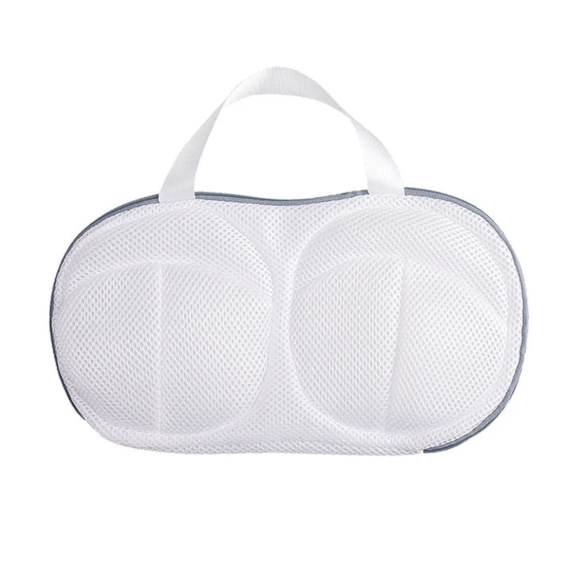 Coarse Mesh Bra Bag, Washing Machine, Underwear Care Bag, Anti Deformation Machine Washing, Thickened And Durable Mesh Bag Qme Gray