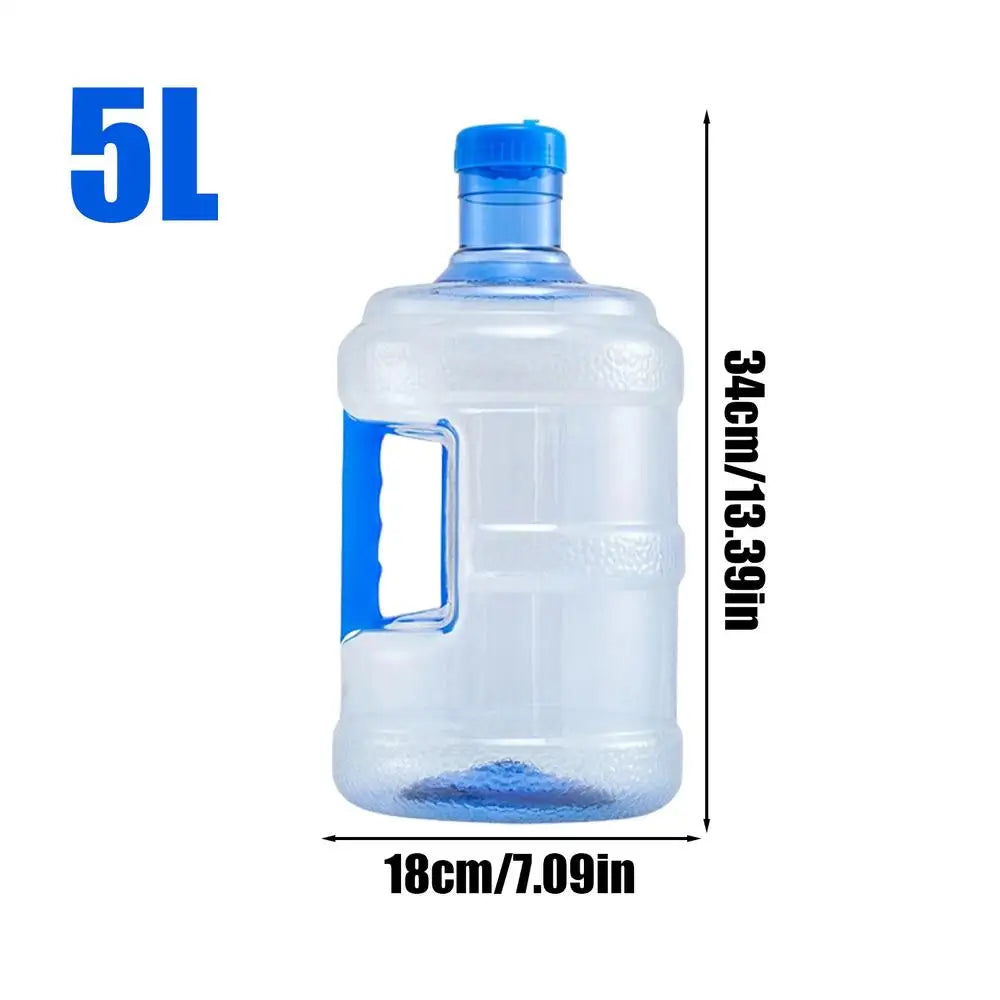 Camping Water Tank Water Storage Jug Tank with Handle Multifunctional Canteen for Hiking Beach Camping Backyard Party Fishing Qme 5L