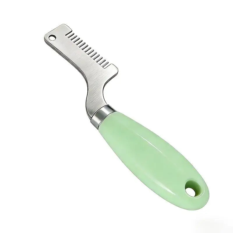Scallion Slicer Green Onion Cutter Curved Design Stainless Steel Qme Green