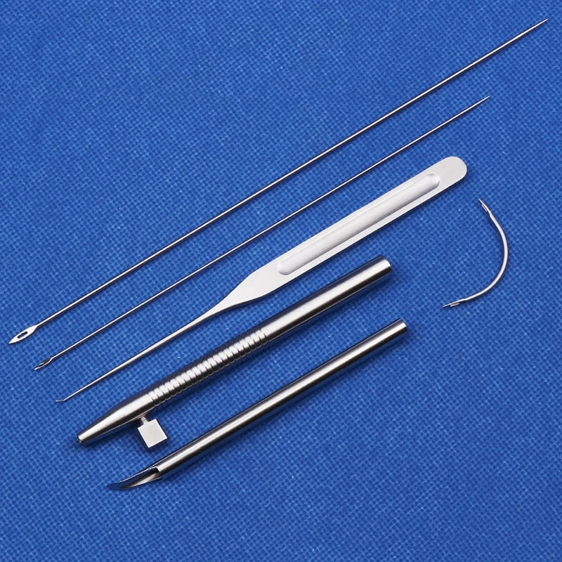 Facial Thread Carving Large V Buried Broken Skin Needle Tissue Qme