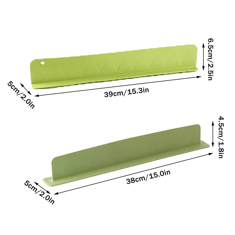 1 PCS Silicone Sink Splash Guard With Suction Cup Sink Baffle Splash Guard Splash Protector For Kitchen Island And Bathroom Qme