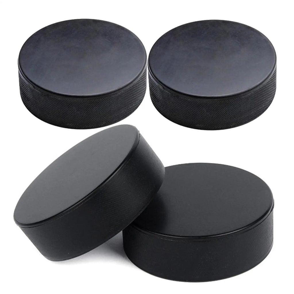 Street Hockey Puck Roller Ice Hockey Official Regulation Size 4X Diameter 3-inch Thickness 1-inch Training Equipment Indoor Qme