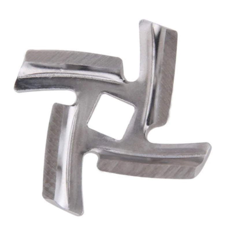 1pc/3pcs Meat Grinder Blade Stainless Inner Hole 8mm Meat Grinder Parts Blade For MGB Series Meat Grinder Kitchen Appliance Part Qme