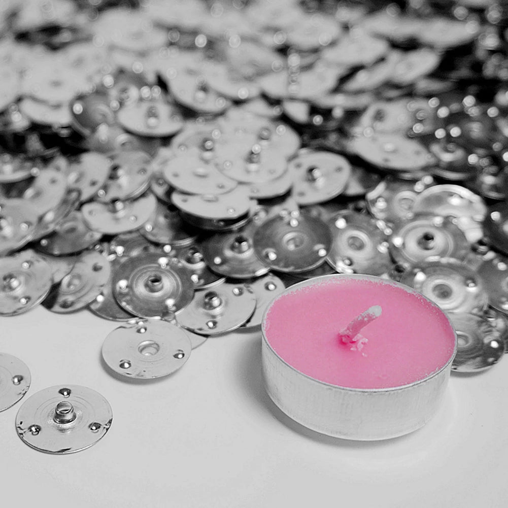 Metal Candle Wicks Sustainer Tabs Multi-purpose Base Handmade DIY Qme
