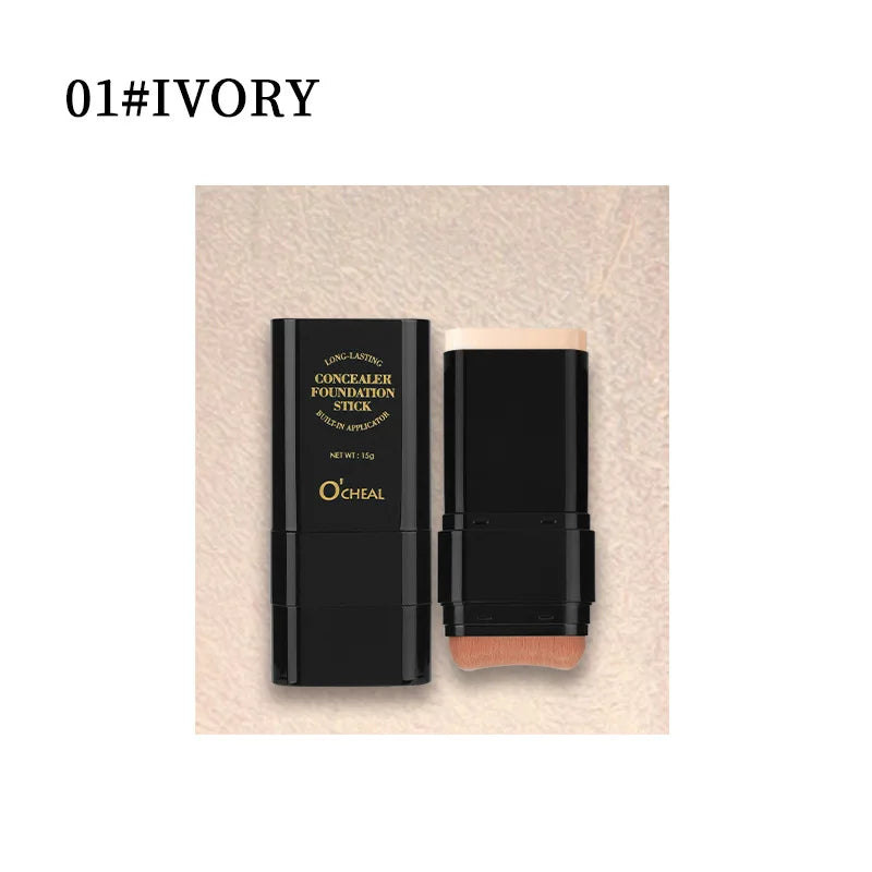 Eraser Contour Foundation Stick Moisturizing Light Long-lasting Qme 01