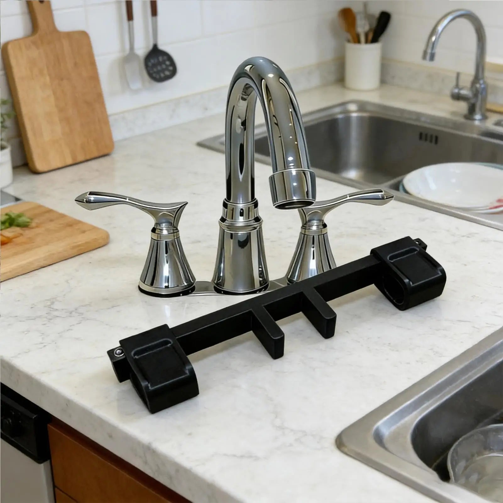 Faucet Handle Lock For Pet Safety Anti Slip Universal With Central Pipe Fixation Children Pet Safe Sink Faucet Lock Stopper For Qme