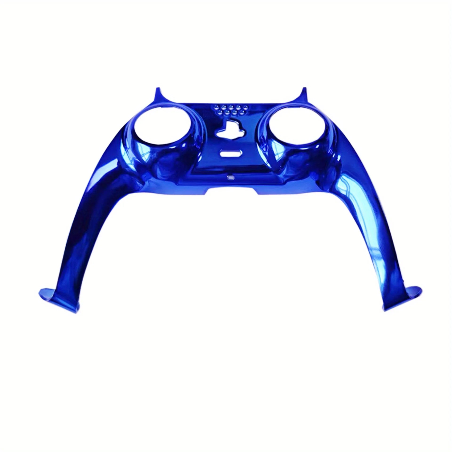 Decorative Shell Compatible with PS5 Controller,DIY Replacement Clip Shell,Customized Board Cover Compatible with PS5 Controller Qme Blue-1pc