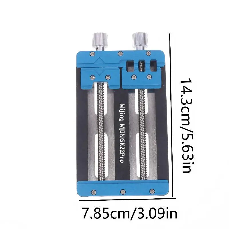 K22 Pro Universal Motherboard Double-slot Fixed Platform For IC Chip BGA PCB Motherboard Jig Board Holder Phone Repair Tools Qme 1pcs