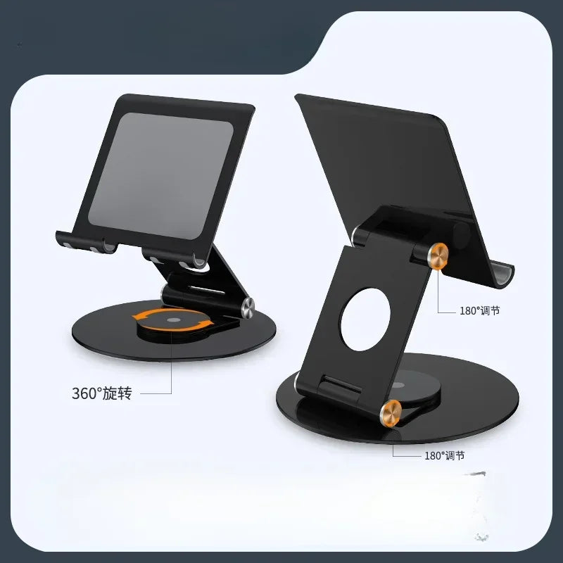 Universal Metal Tablet Stand Desk Mobile Phone Holder For iPhone iPad Xiaomi Huawei Samsung Foldable Tablet Bracket Tablet Stand Qme