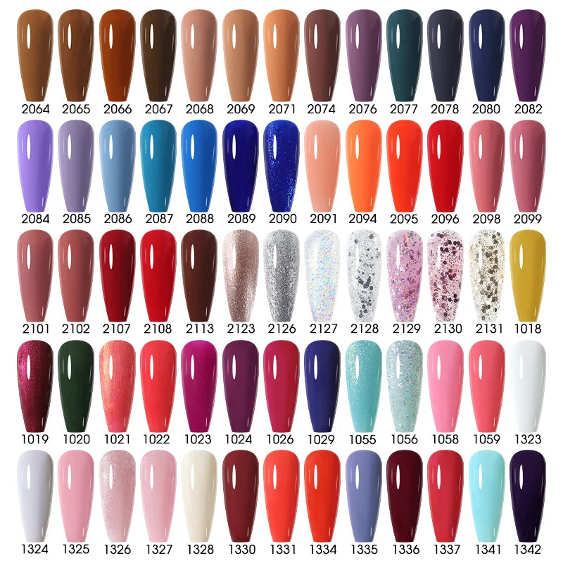 Arte Clavo Gel Nail Polishes Pink Nude Hybrid Lak Manicure Qme