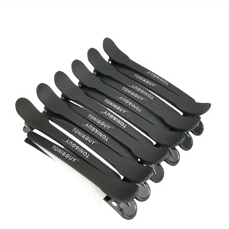Professional Hairclip, Used for Styling Segmentation, Silicone Tape, Curling Iron Without Crease, Suitable for Salon and Home Ha Qme