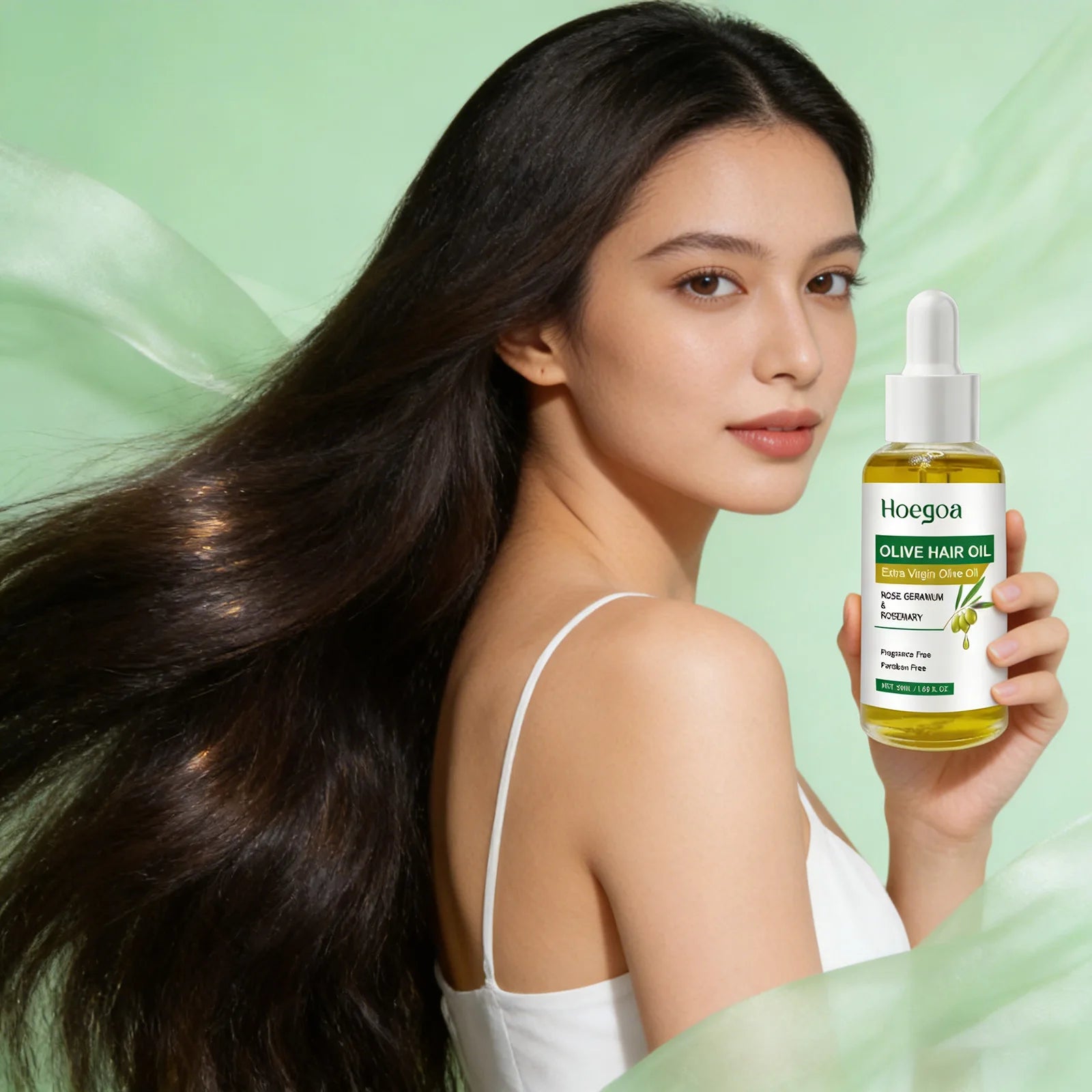 Olive Hair Oil Strengthen Roots Enhance Thickness Damaged Repair Qme